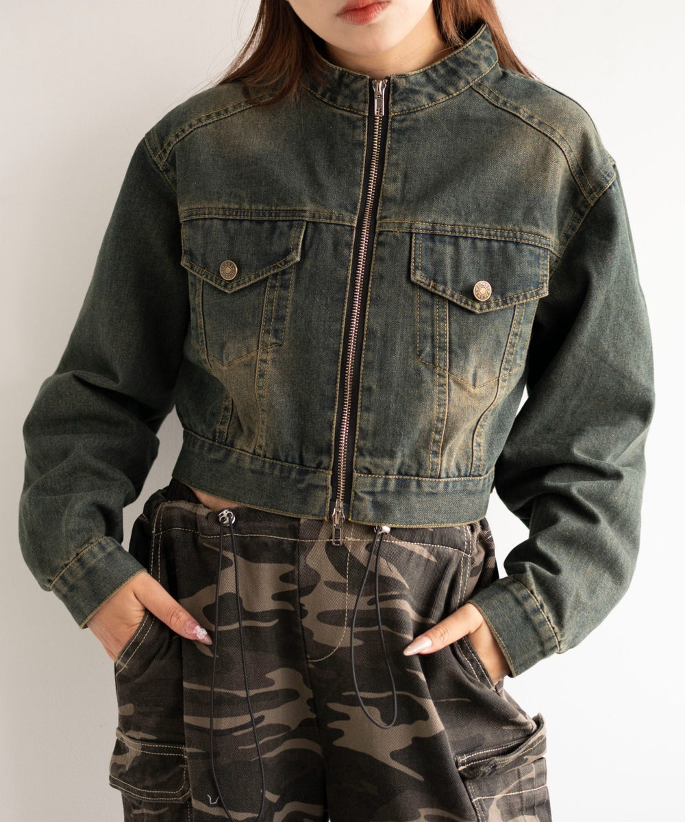 デニム　モデル:155cm F着用