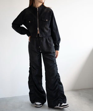 ブラック　モデル:155cm F着用