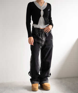 ブラック　モデル:155cm F着用