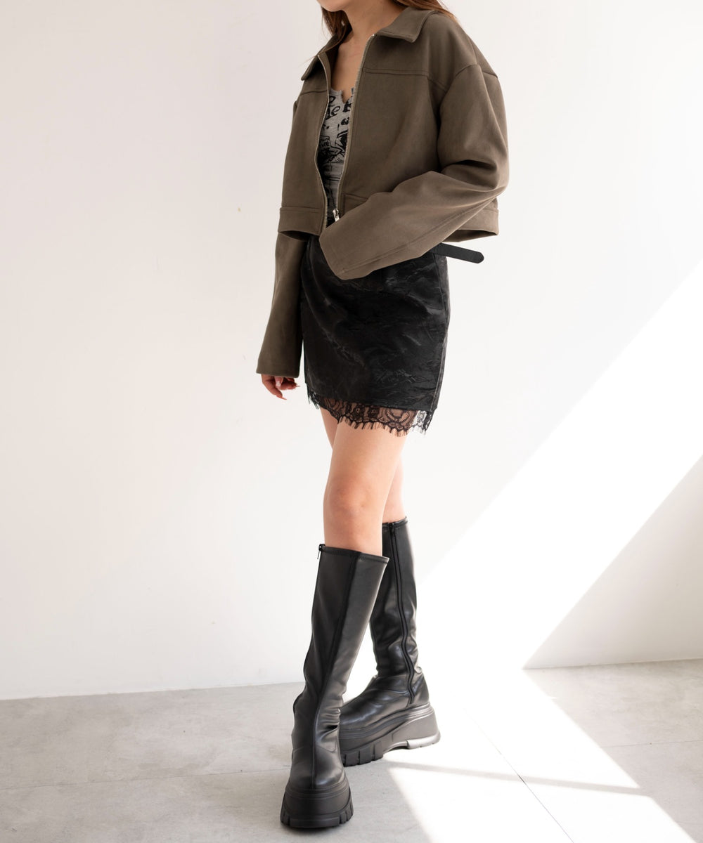 カーキ　モデル:155cm F着用