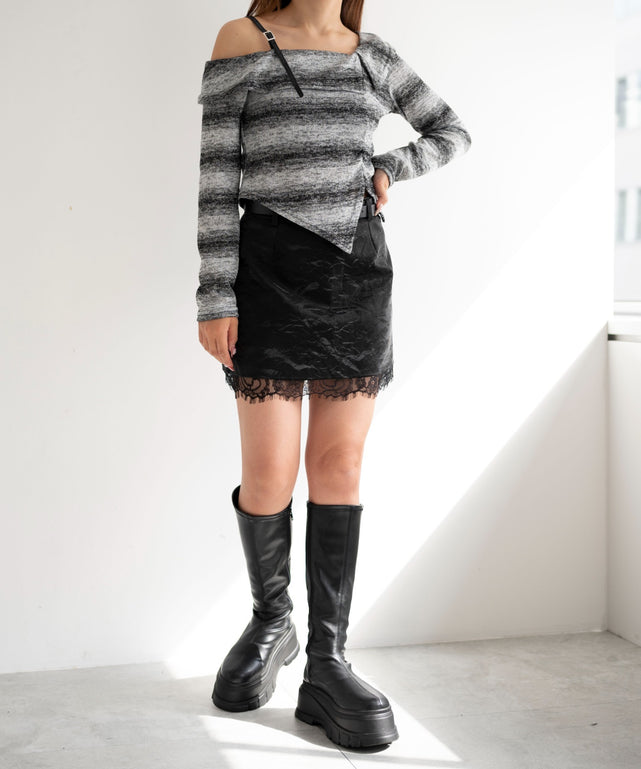 グレー　モデル:155cm F着用