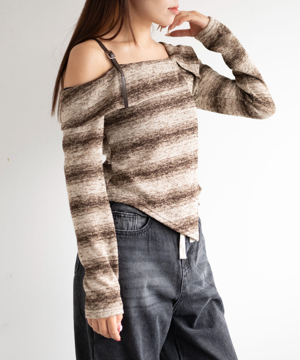 ブラウン　モデル:155cm F着用