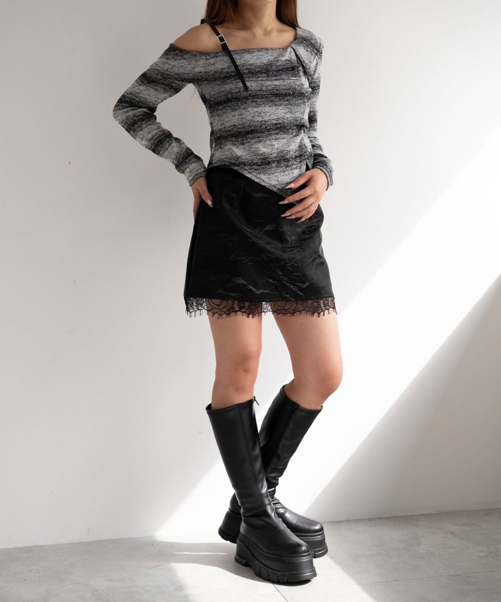 グレー　モデル:155cm F着用