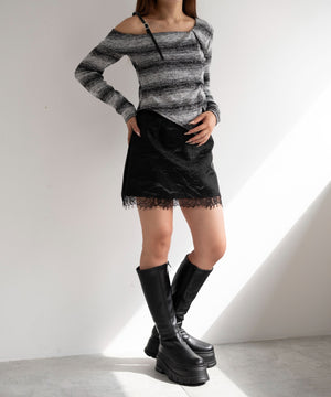 グレー　モデル:155cm F着用