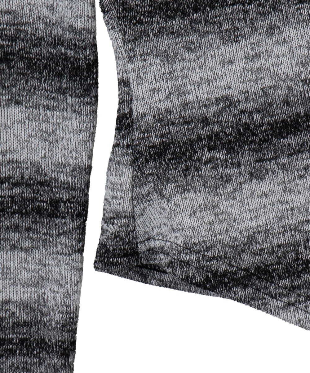 ストラップショルダーボーダーニット