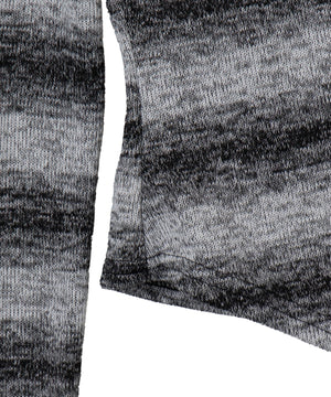 ストラップショルダーボーダーニット