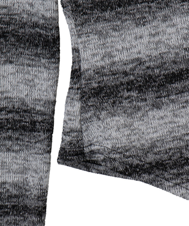 ストラップショルダーボーダーニット