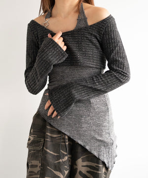 チャコール　モデル:155cm F着用