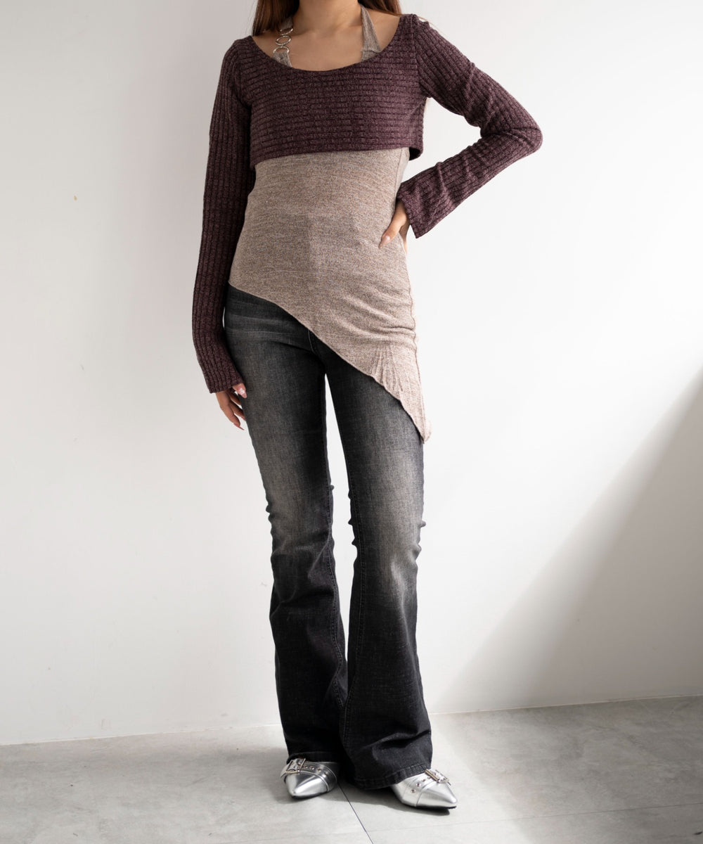 ワイン　モデル:155cm F着用