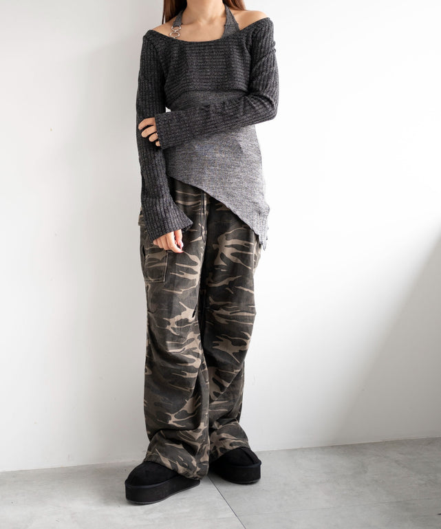 チャコール　モデル:155cm F着用