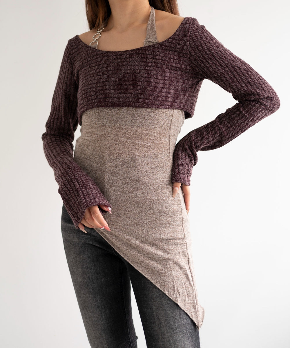 ワイン　モデル:155cm F着用