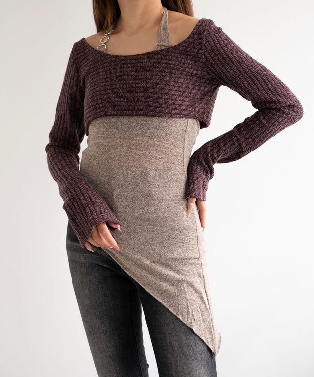 ワイン　モデル:155cm F着用