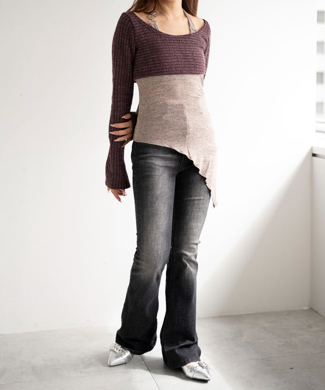 ワイン　モデル:155cm F着用