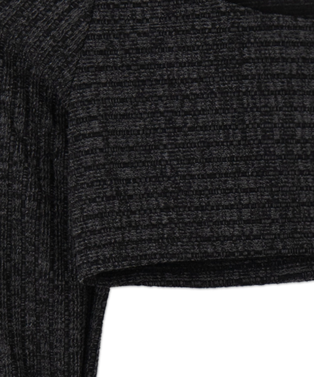 チェーンホルターネックSETスラブニット