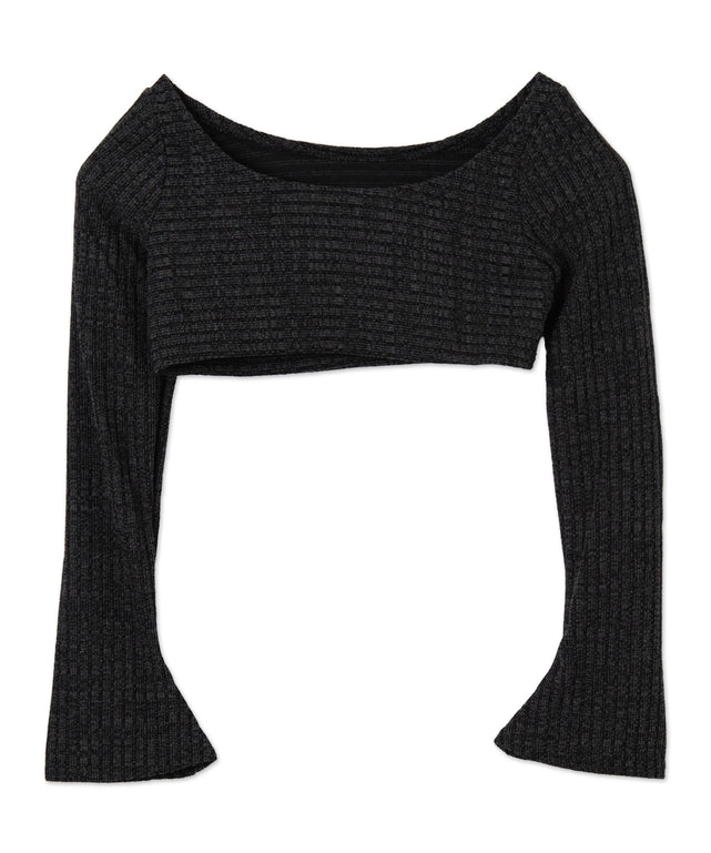 チェーンホルターネックSETスラブニット