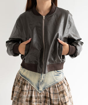 ブラウン モデル:155cm F着用