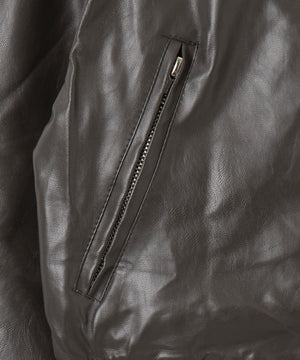 ヴィンテージPUボンバージャケット