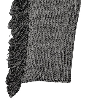 フリンジクロップドニット