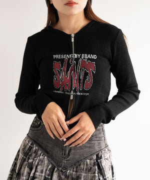 ブラック　モデル:155cm F着用