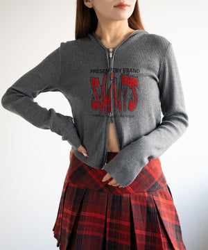 グレー　モデル:155cm F着用