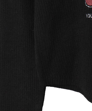 ロゴWジップパーカー