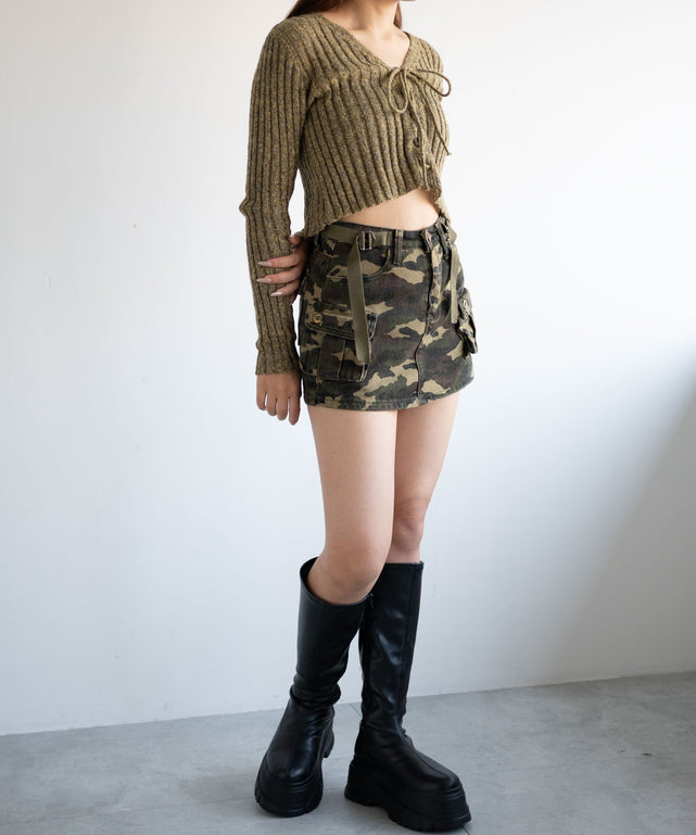 カーキ　モデル:155cm F着用