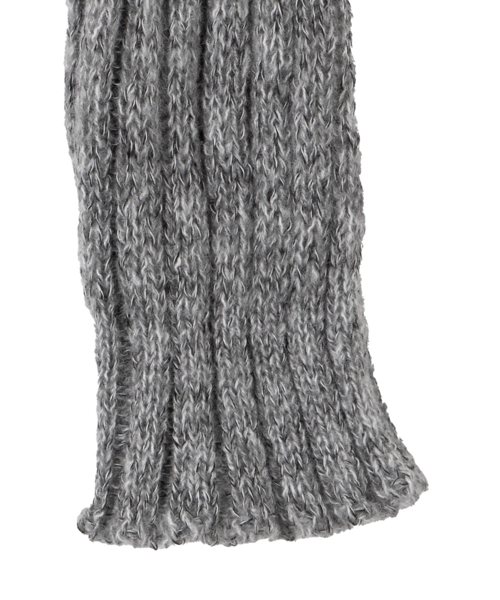 フロントレースアップニット