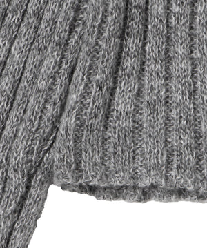 フロントレースアップニット