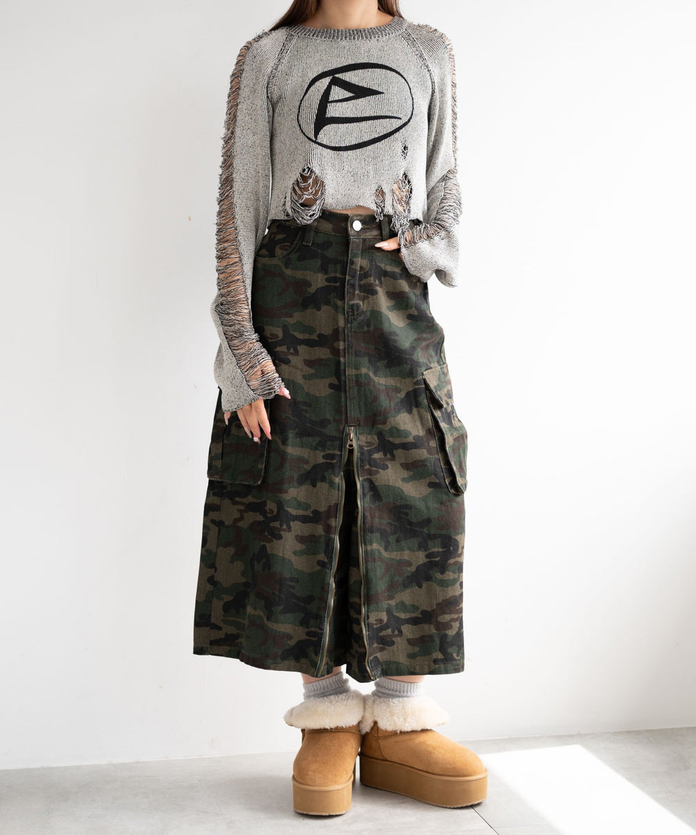 カーキ　モデル:155cm F着用