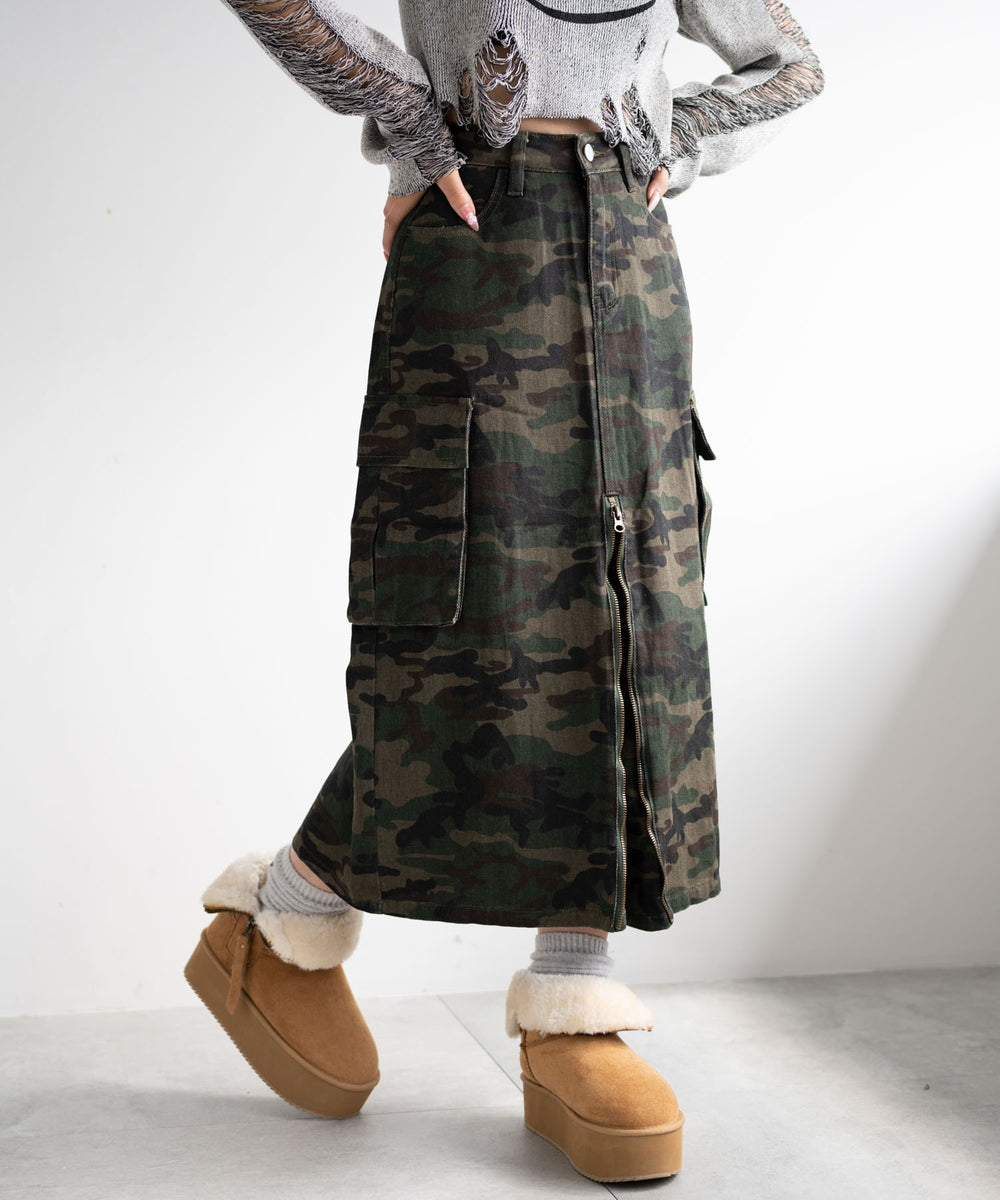 カーキ　モデル:155cm F着用