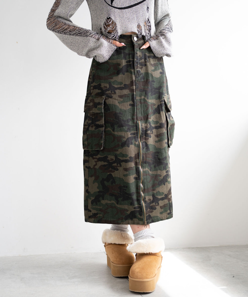 カーキ　モデル:155cm F着用