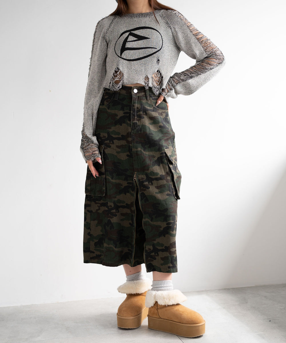 カーキ　モデル:155cm F着用