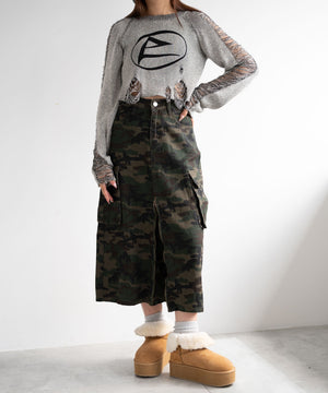 カーキ　モデル:155cm F着用