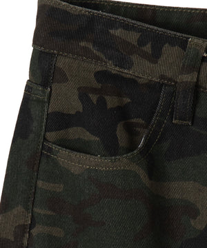 カモフラジップカーゴスカート