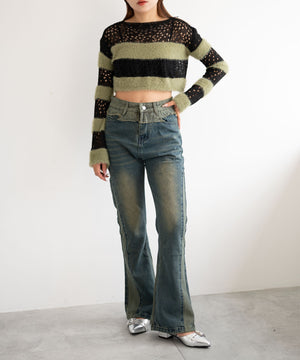 カーキ モデル:155cm F着用