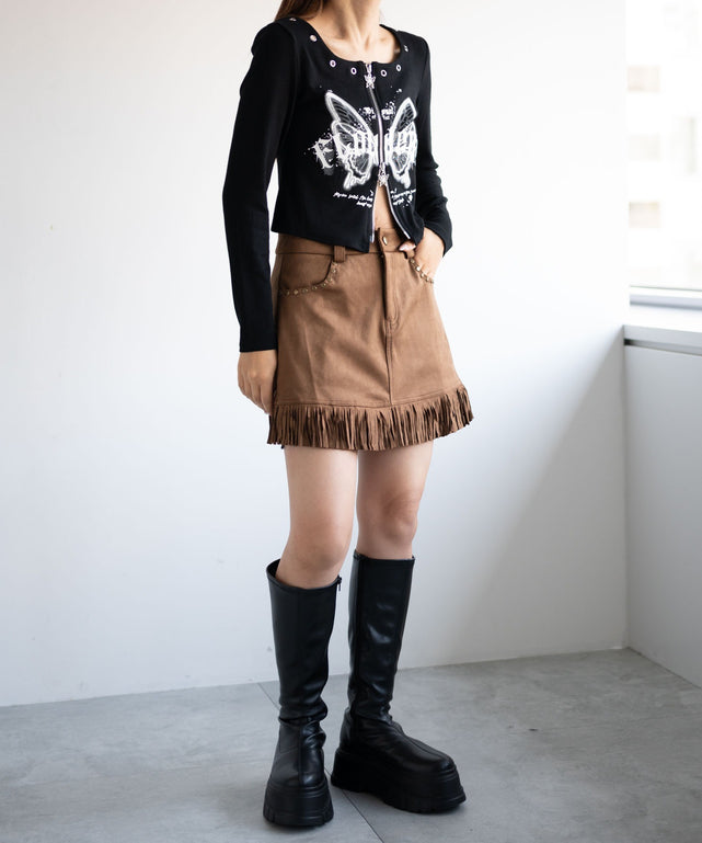 ブラック　モデル:155cm F着用