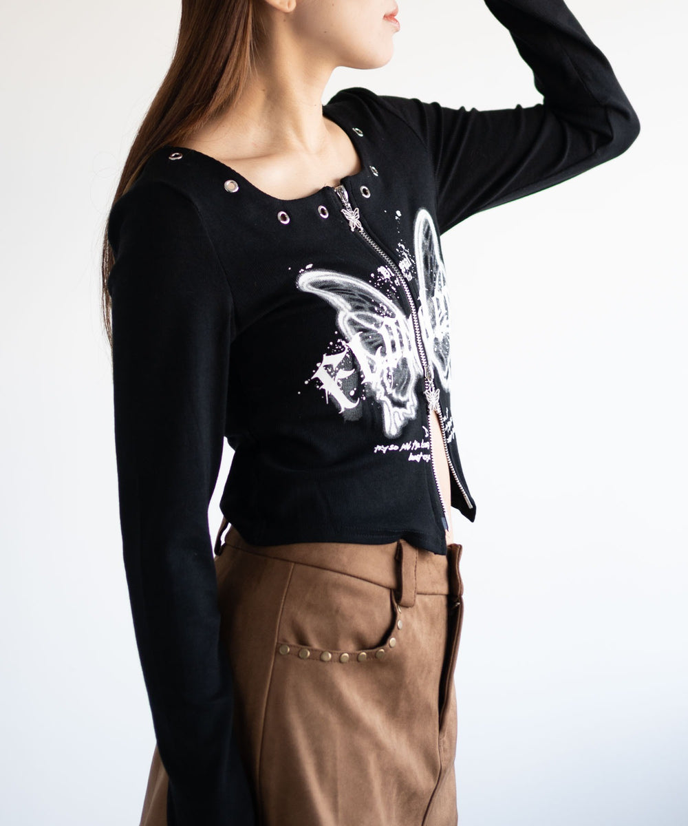 ブラック　モデル:155cm F着用