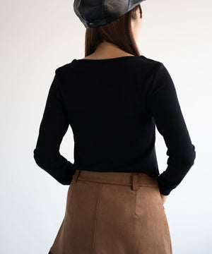 ブラック　モデル:155cm F着用