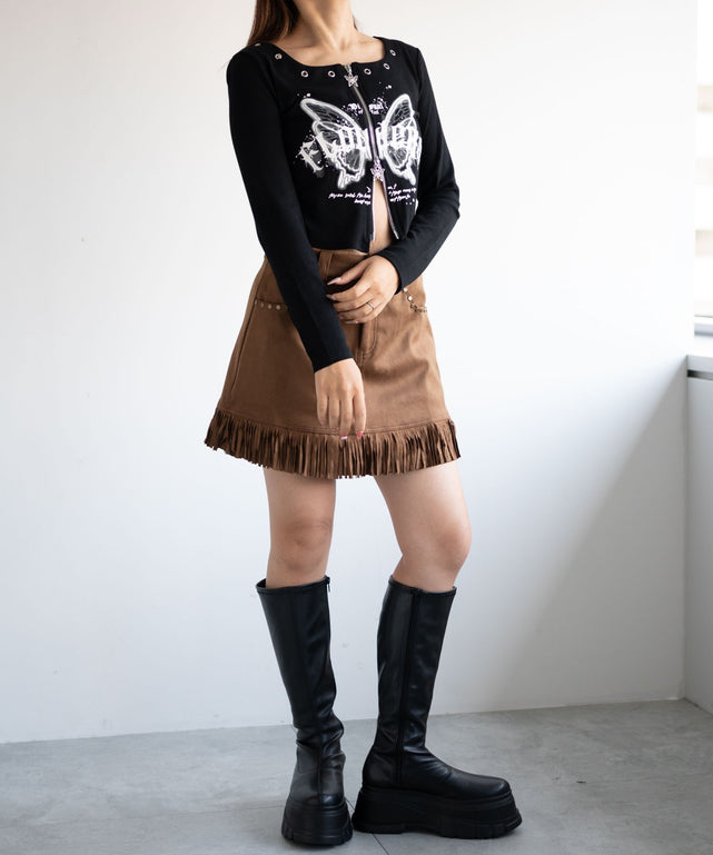 ブラック　モデル:155cm F着用