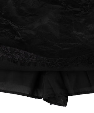 ワッシャーレースミニスカパン