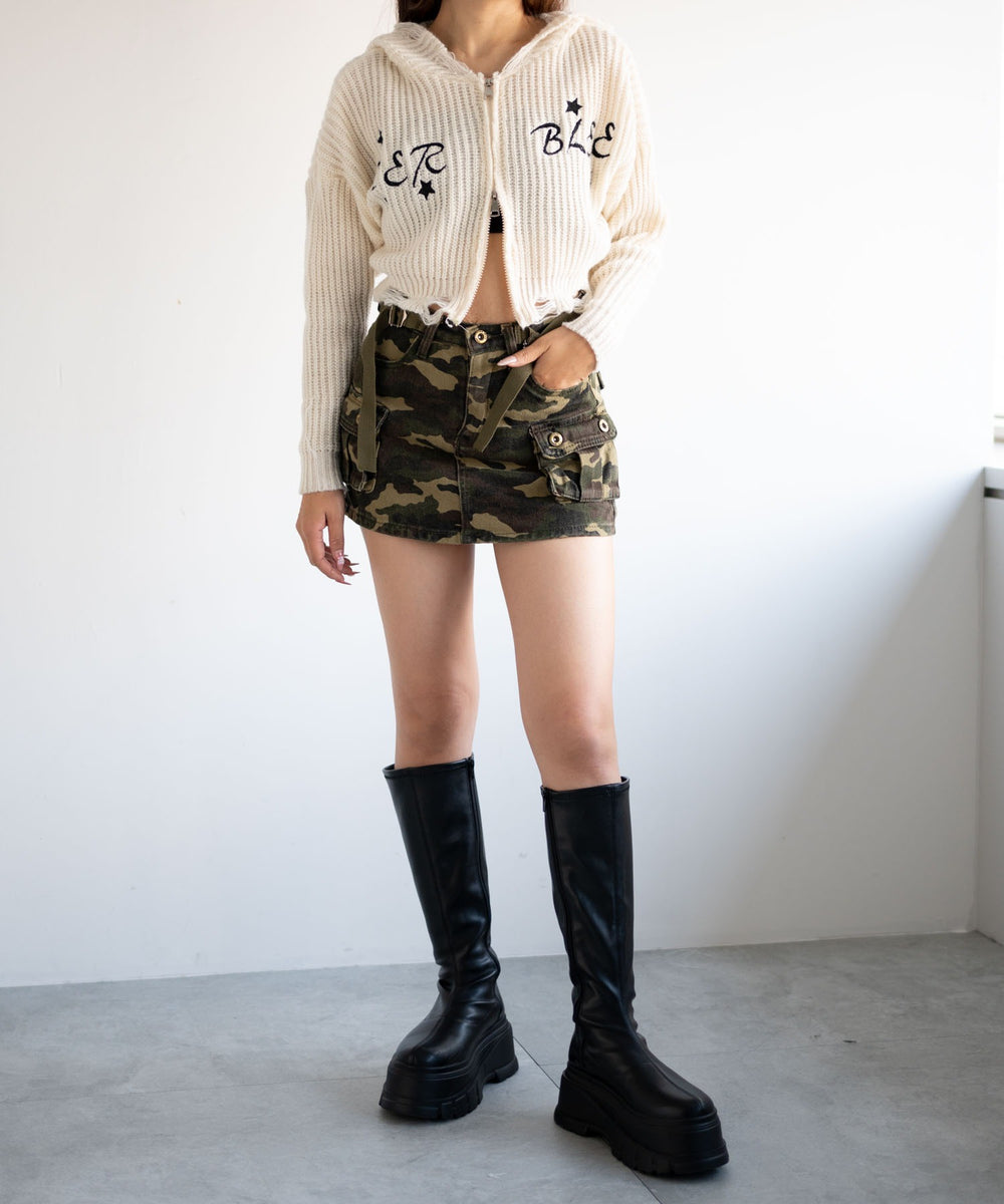 ホワイト モデル:155cm F着用