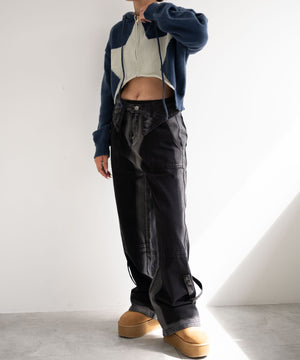 ネイビー　モデル:155cm F着用