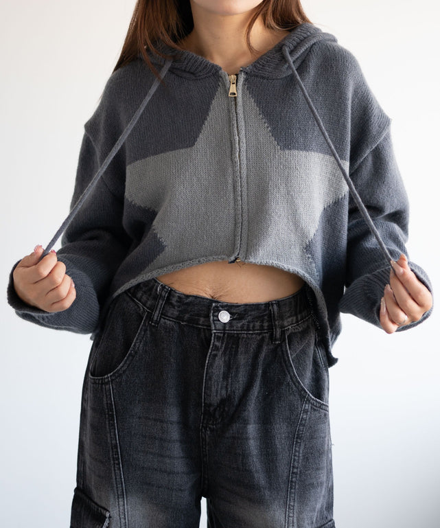 チャコール　モデル:155cm F着用