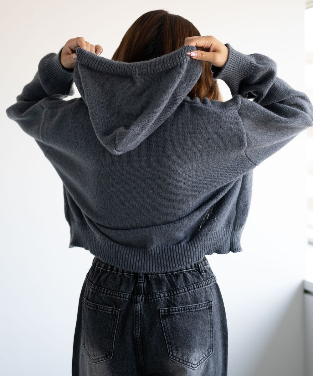 チャコール　モデル:155cm F着用