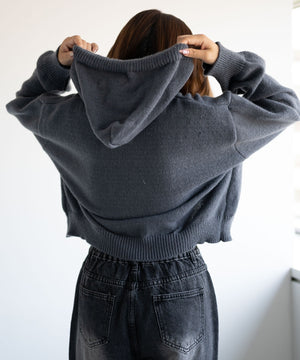 チャコール　モデル:155cm F着用