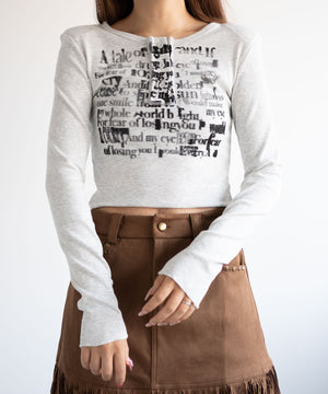 ホワイトアイボリー　モデル:155cm F着用