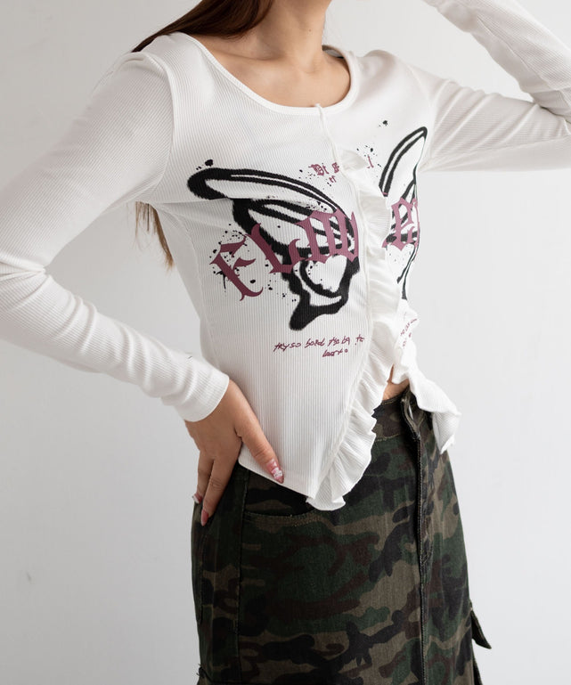 ホワイト モデル:155cm F着用