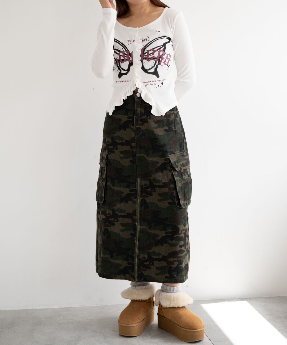 ホワイト モデル:155cm F着用