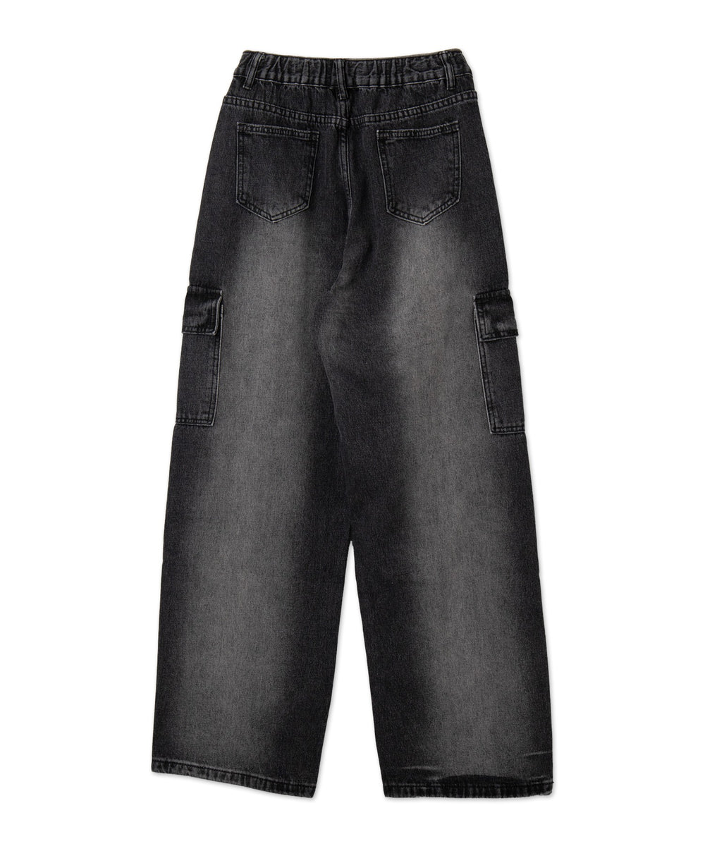 ヴィンテージウォッシュカーゴデニム
