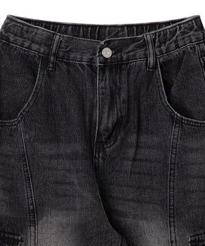 ヴィンテージウォッシュカーゴデニム